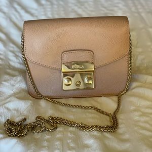 Furla Metropolis in Light Pink with GHW